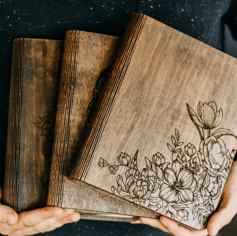 Carnets en bois