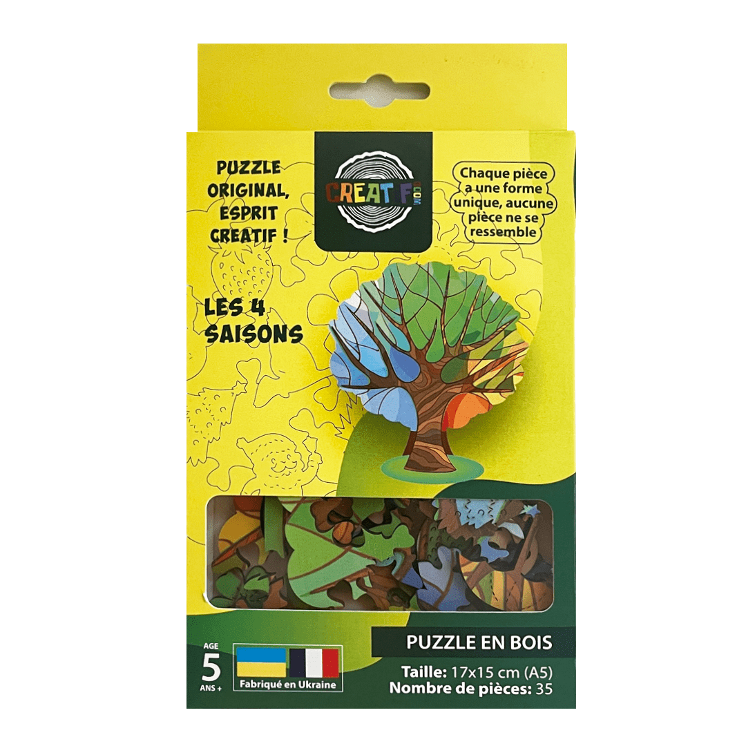 The 4 Seasons Wooden Puzzle