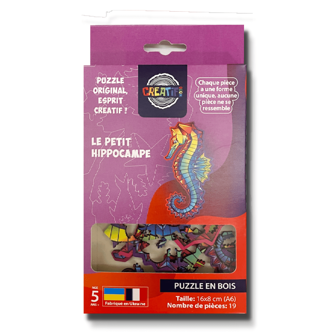 The Little Seahorse Wooden Puzzle