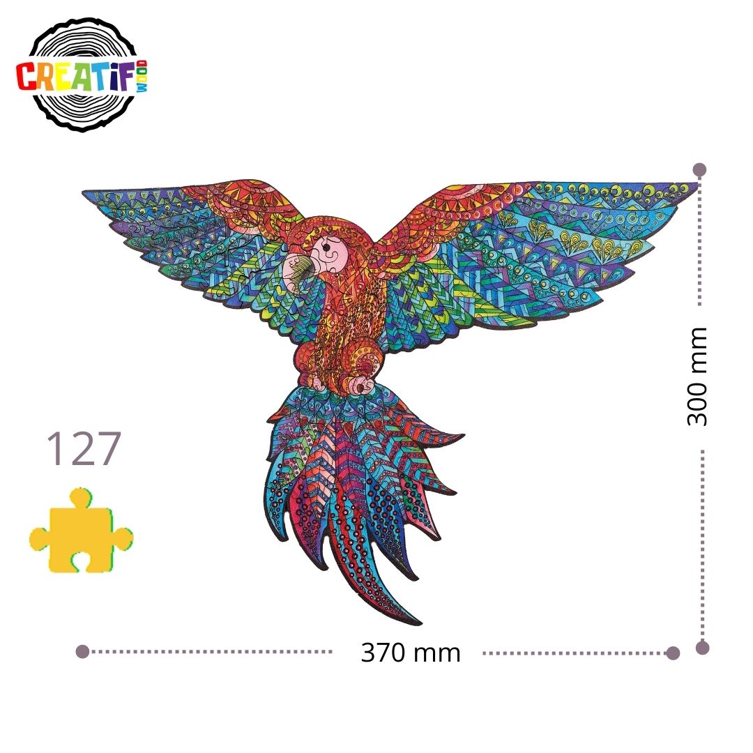 The Exotic Parrot Wooden Puzzle