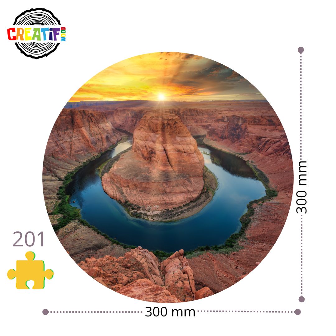 The Grand Canyon Wooden Puzzle