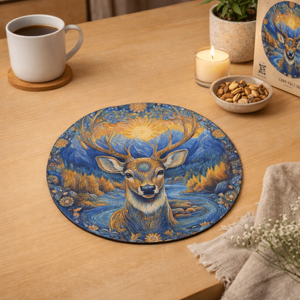 Cerf des bois Puzzle en bois