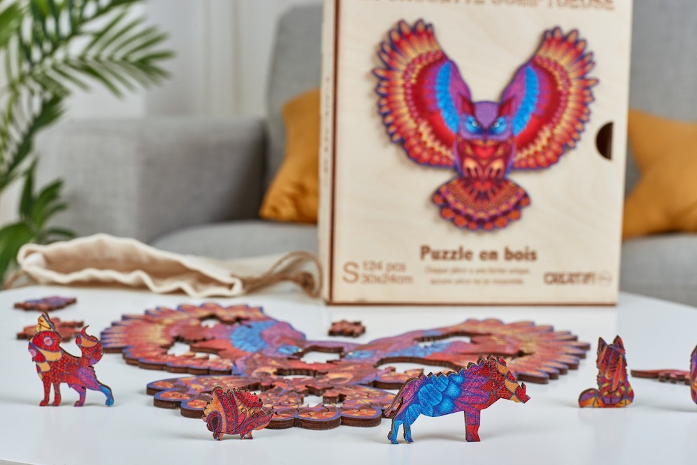 Sumptuous Owl Wooden Puzzle
