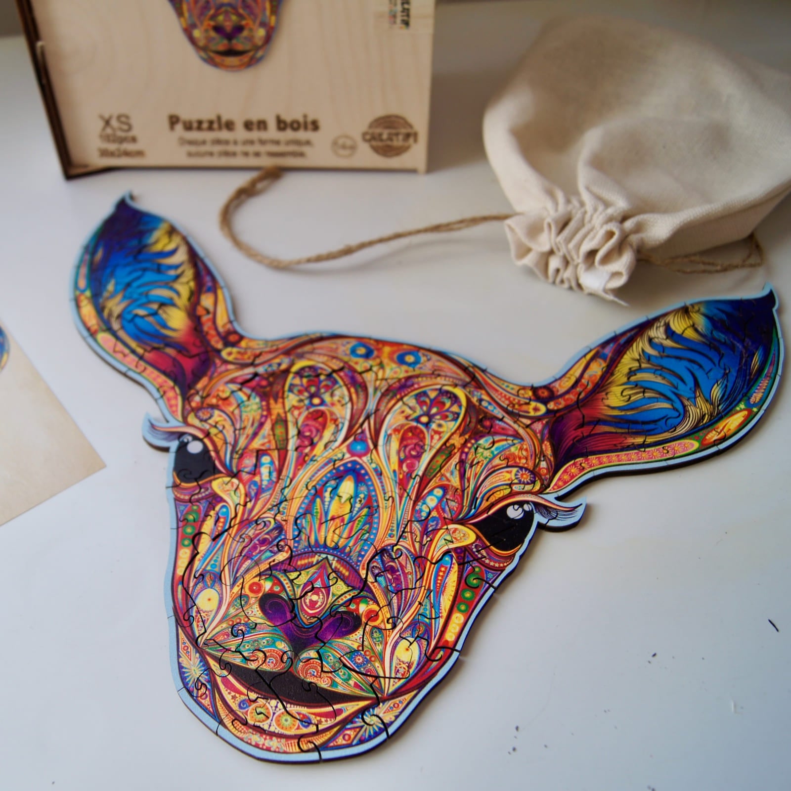 Frisky Doe Wooden Puzzle