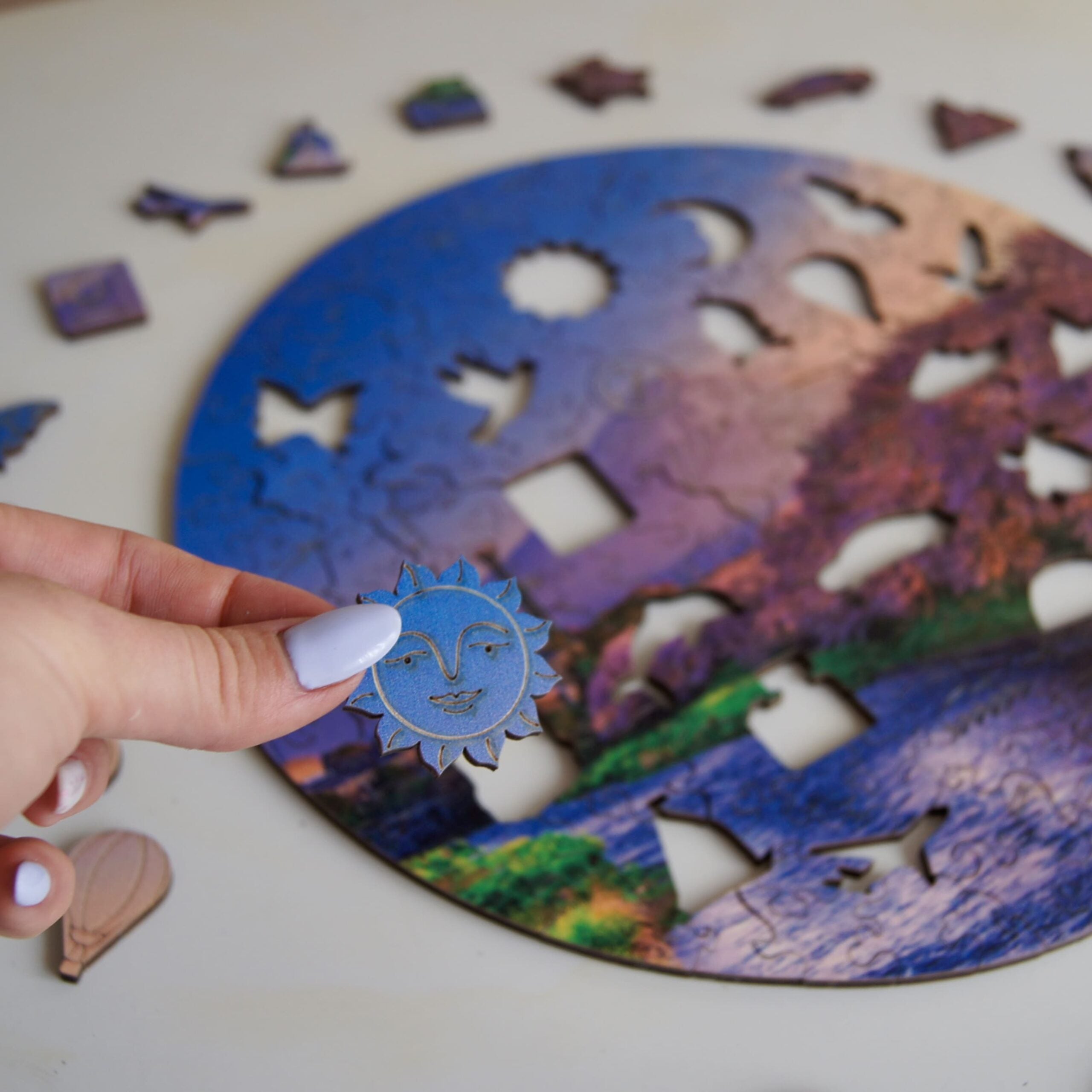Mount Fuji Wooden Puzzle