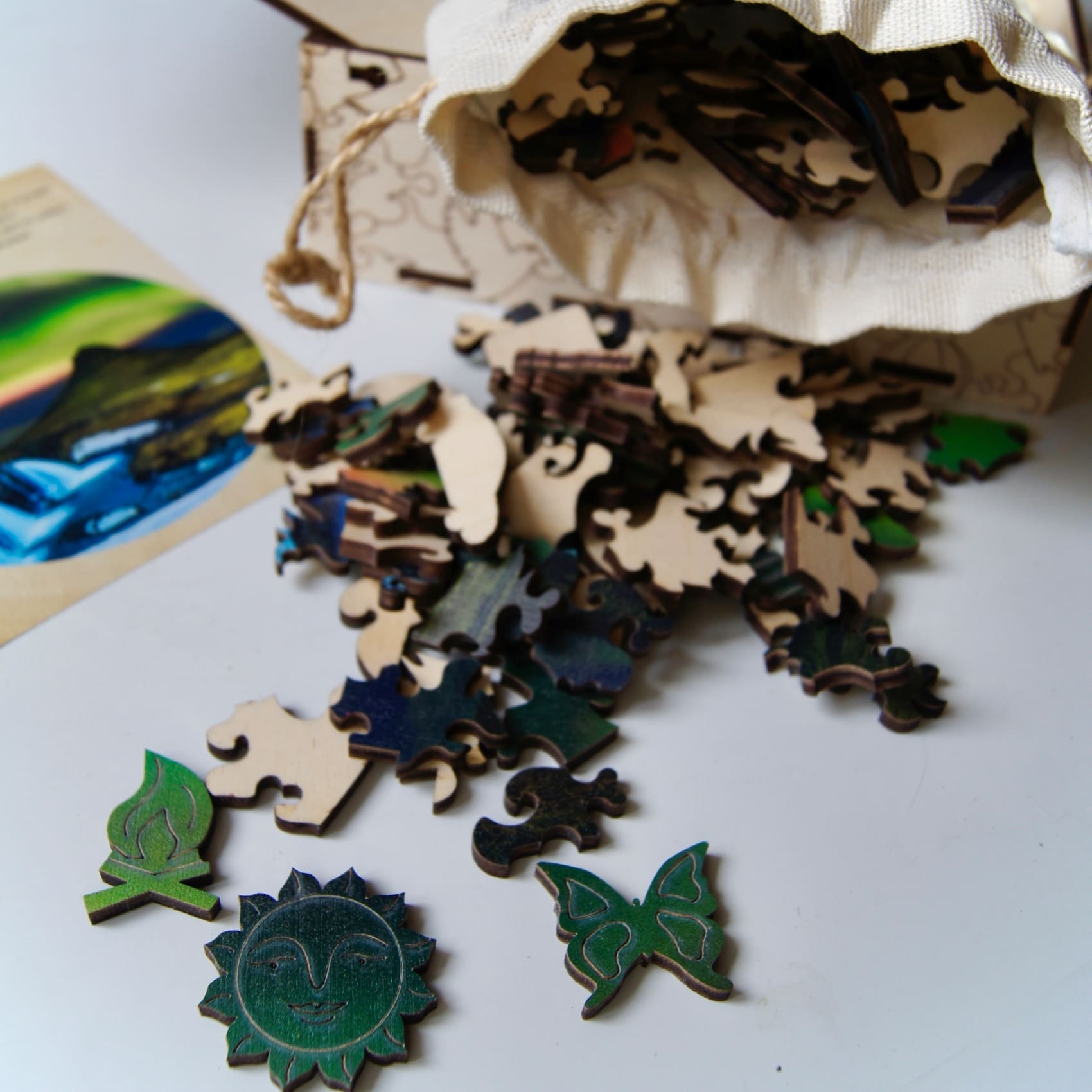 Northern Lights Wooden Puzzle