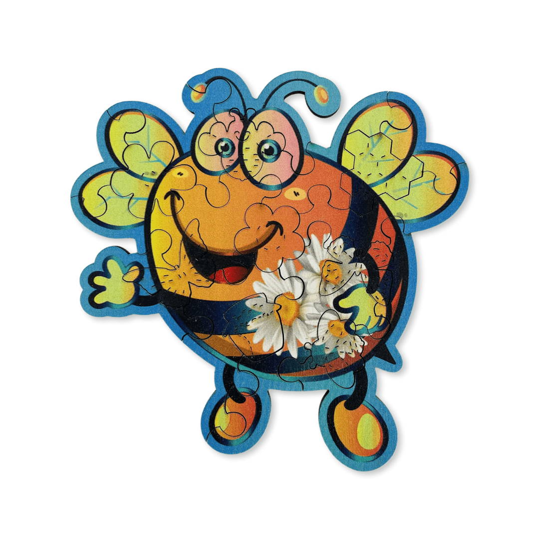 The Worker Bee Wooden Puzzle