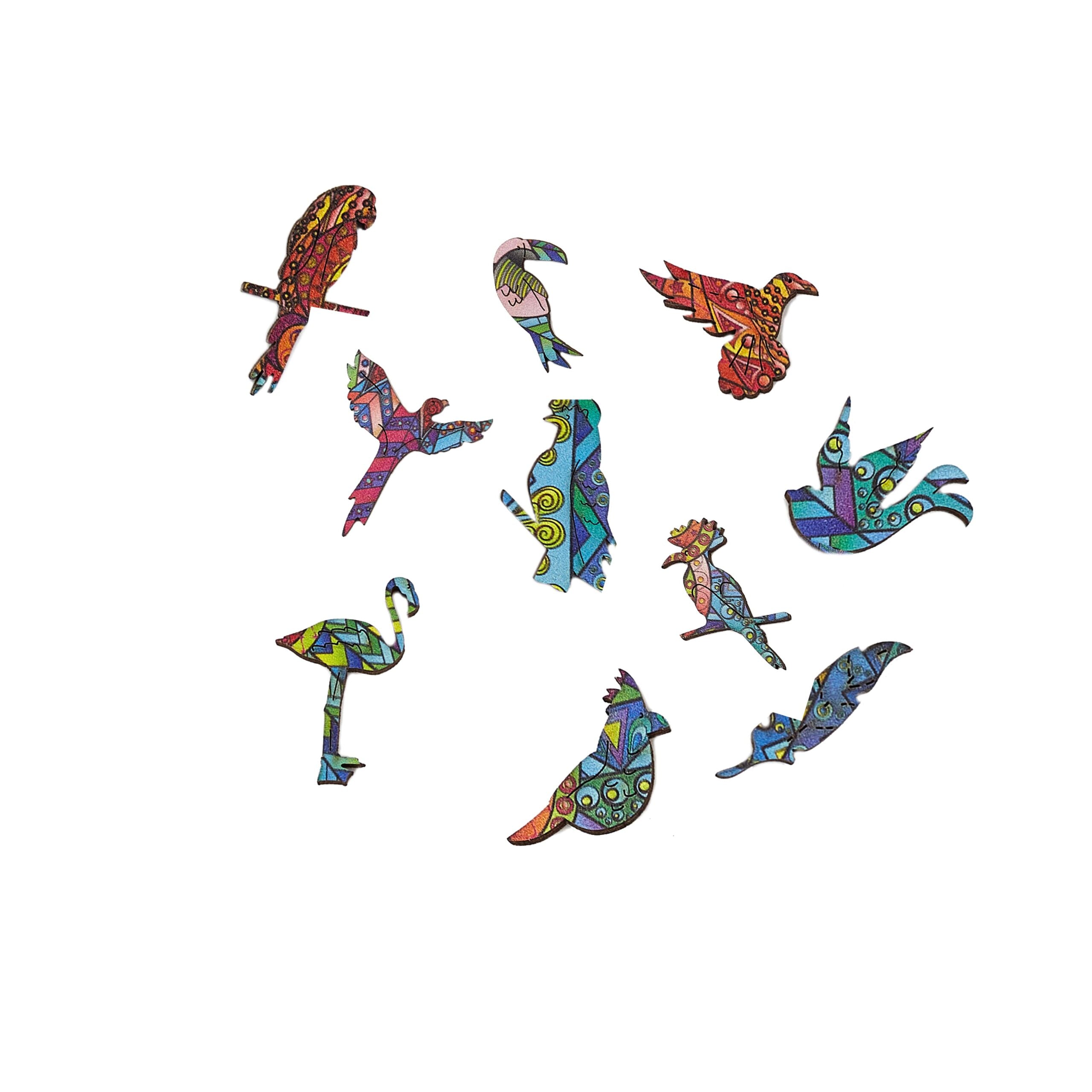 The Exotic Parrot Wooden Puzzle