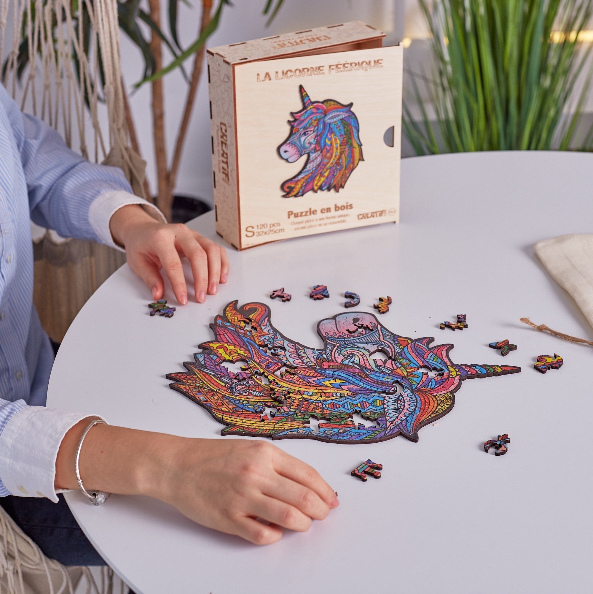 Fabulous Unicorn Wooden Puzzle