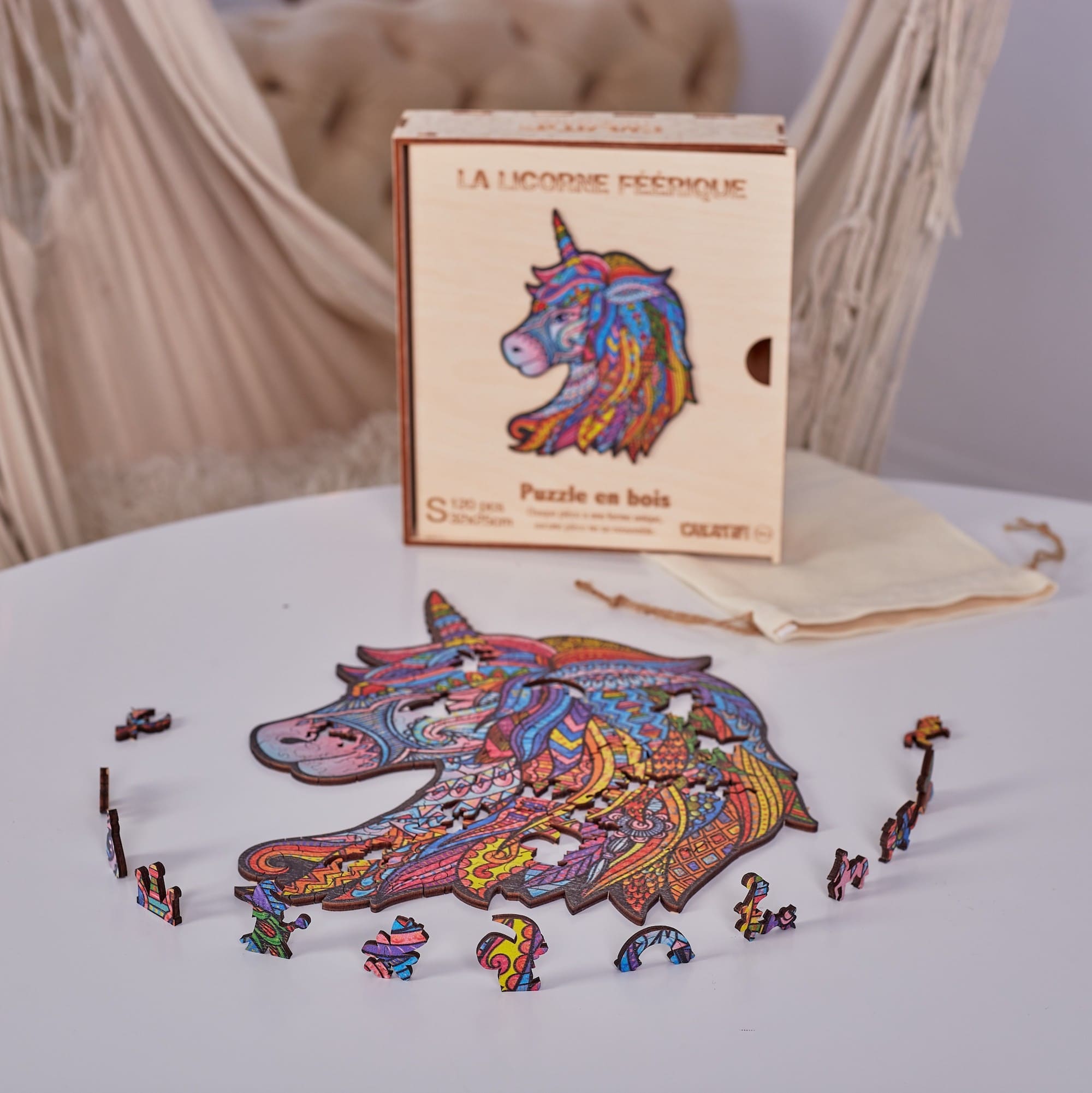 Fabulous Unicorn Wooden Puzzle