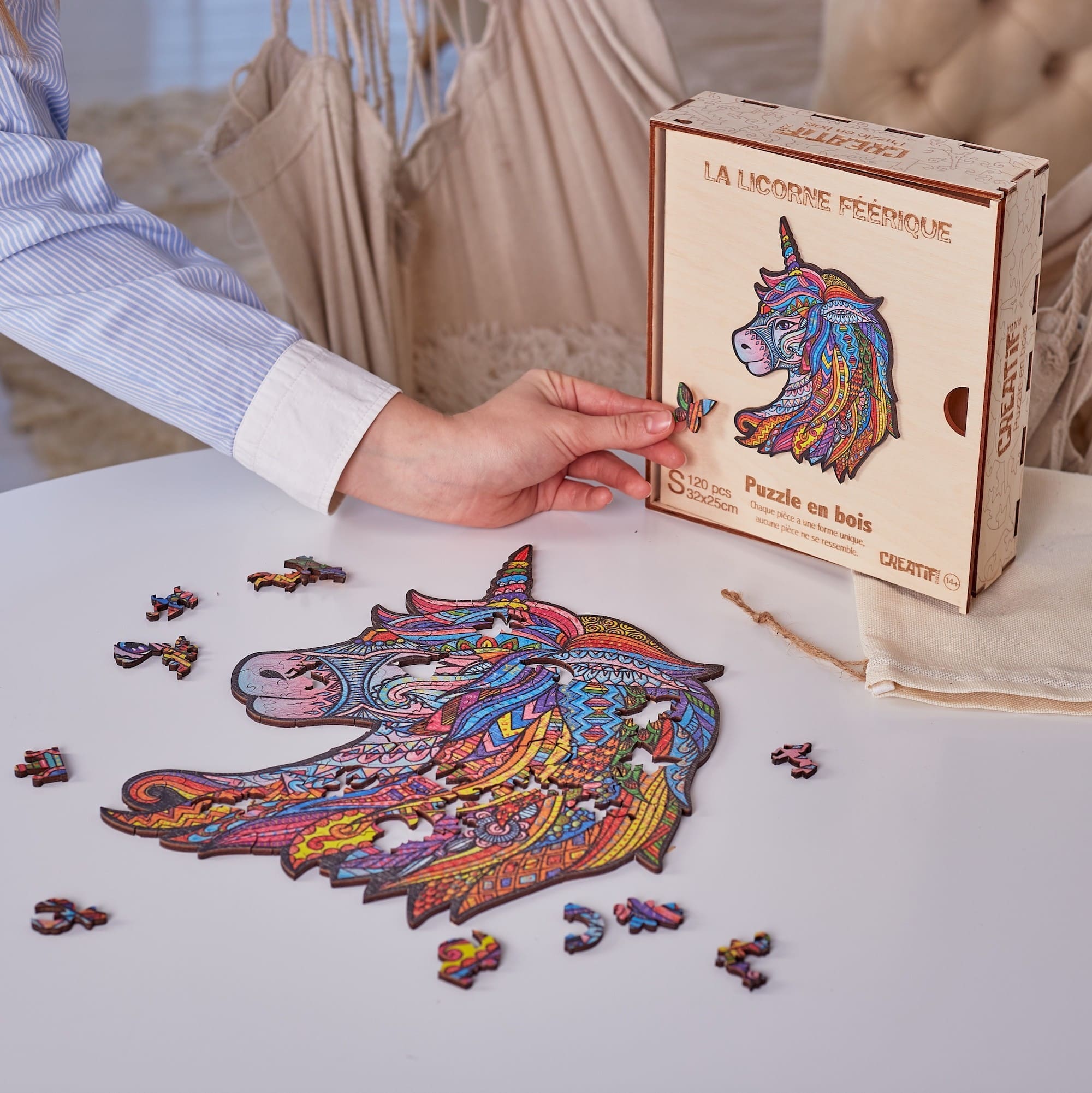 Fabulous Unicorn Wooden Puzzle