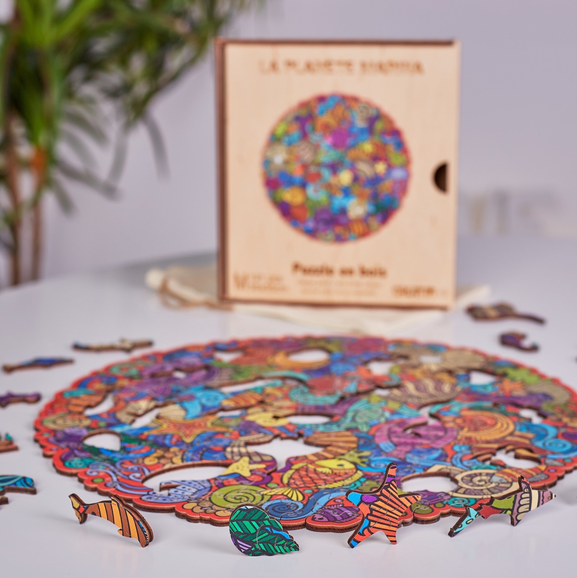Planet Marina Wooden Puzzle