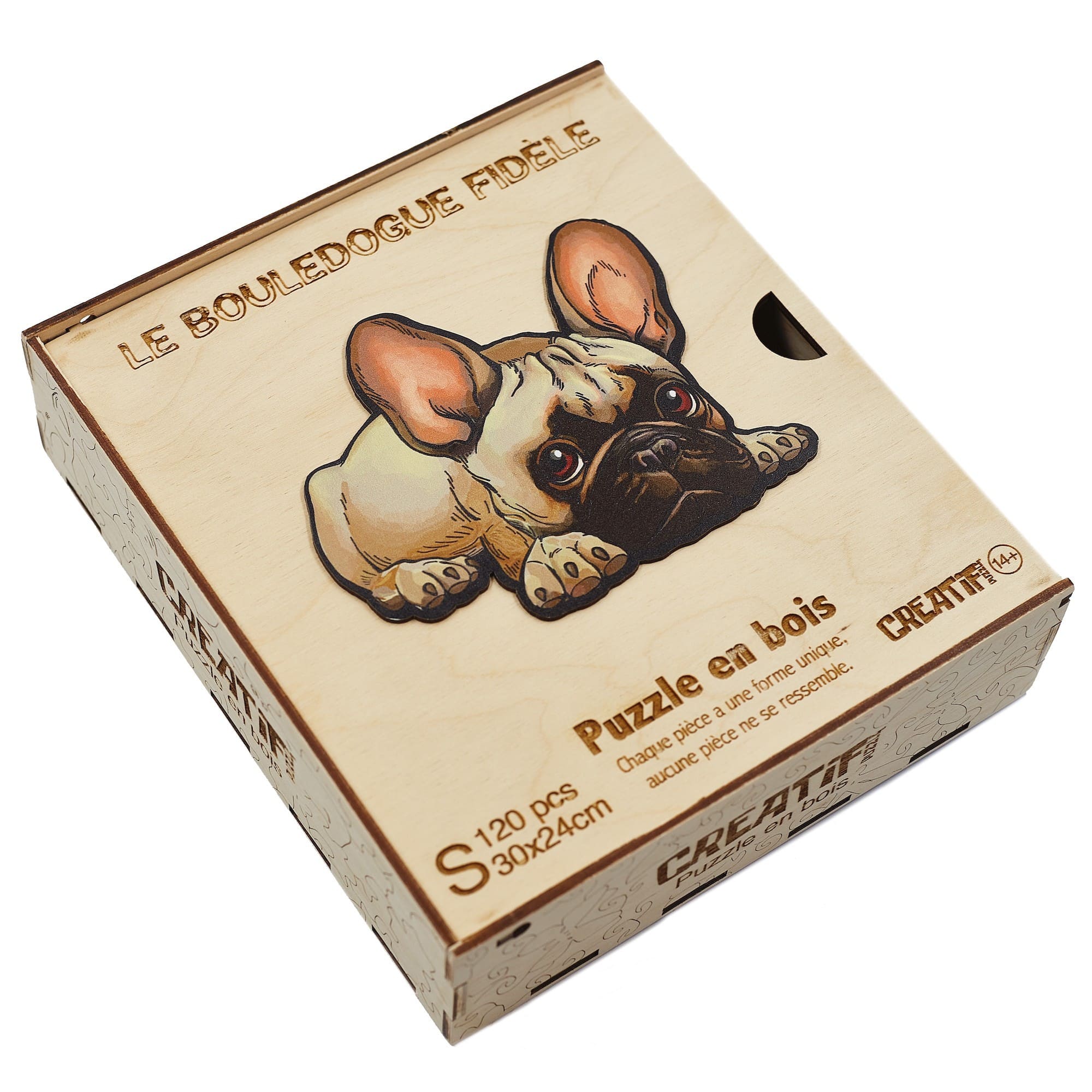 The Faithful Bulldog Wooden Puzzle