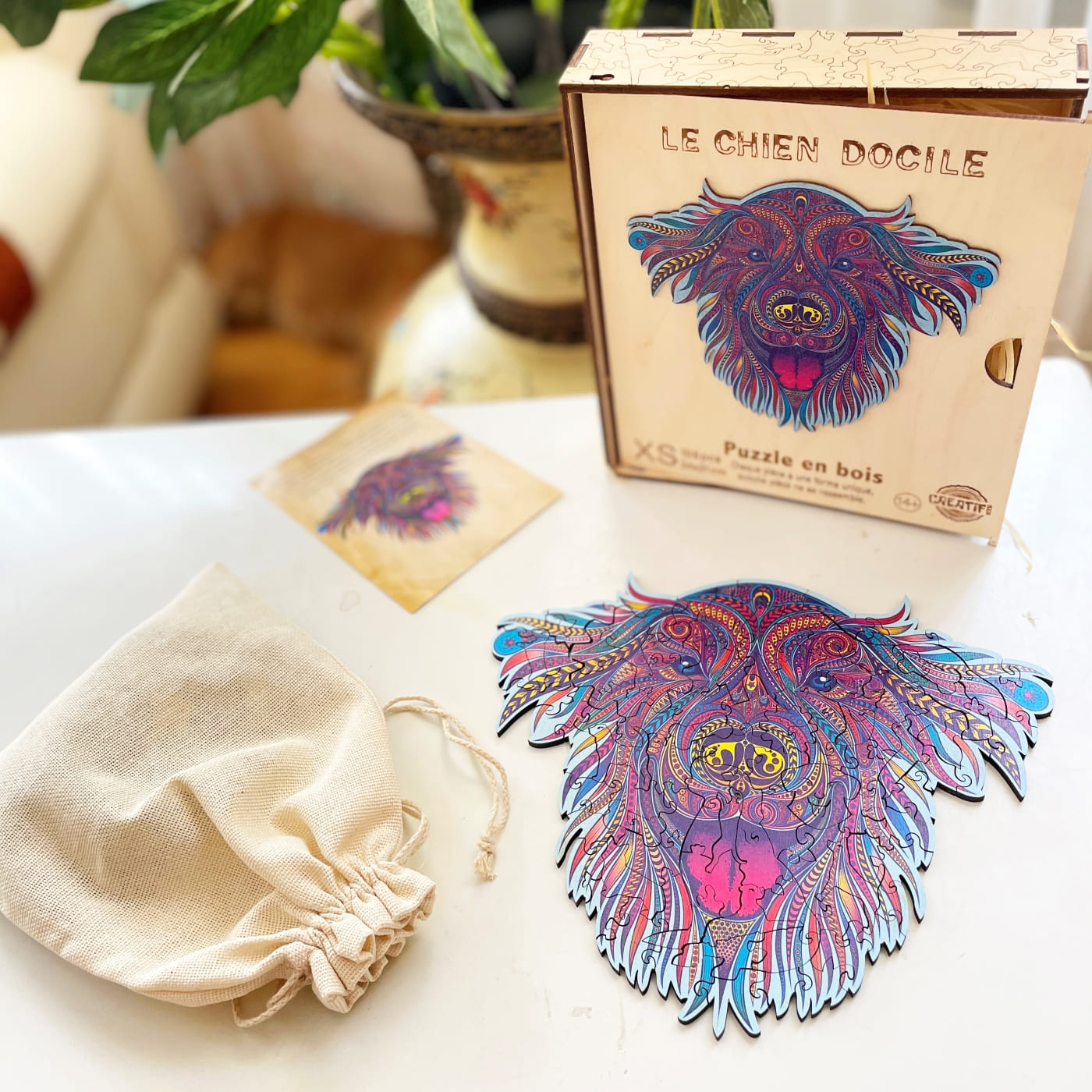 Faithful Dog Wooden Puzzle