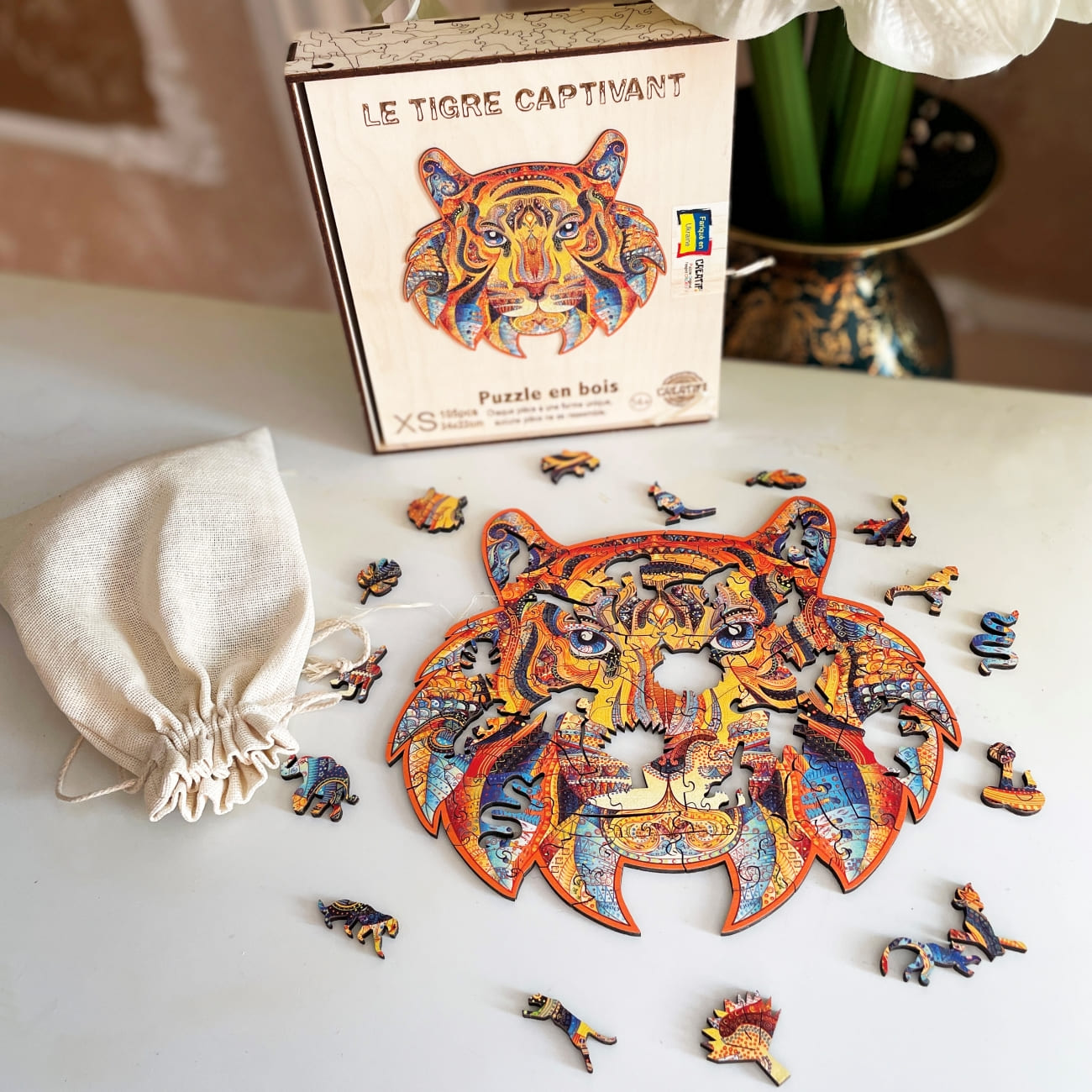 Magic Tiger Wooden Puzzle