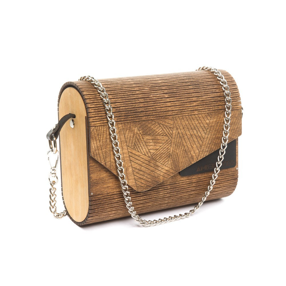 Mia wooden handbag