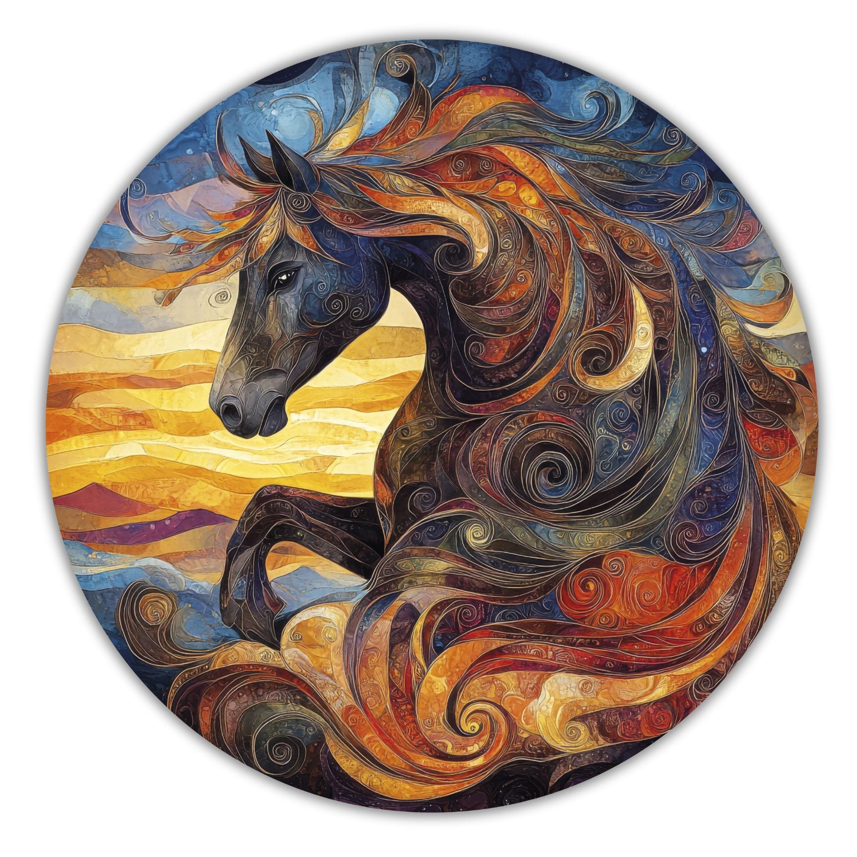 Storm Horse Wooden Puzzle