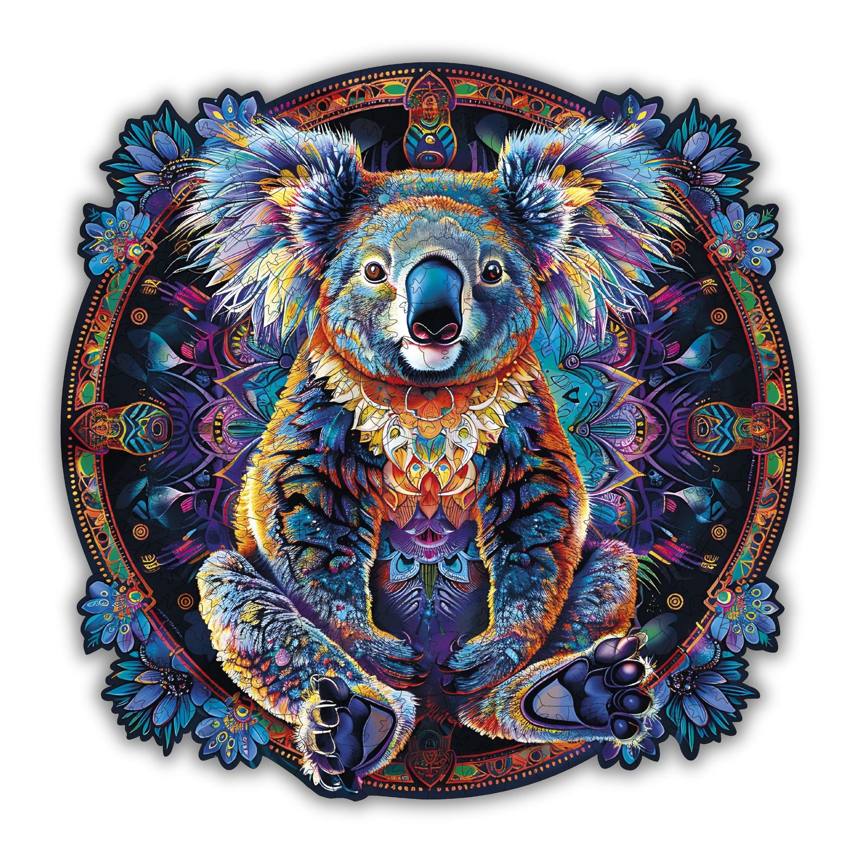 Koala Mandala Wooden Puzzle