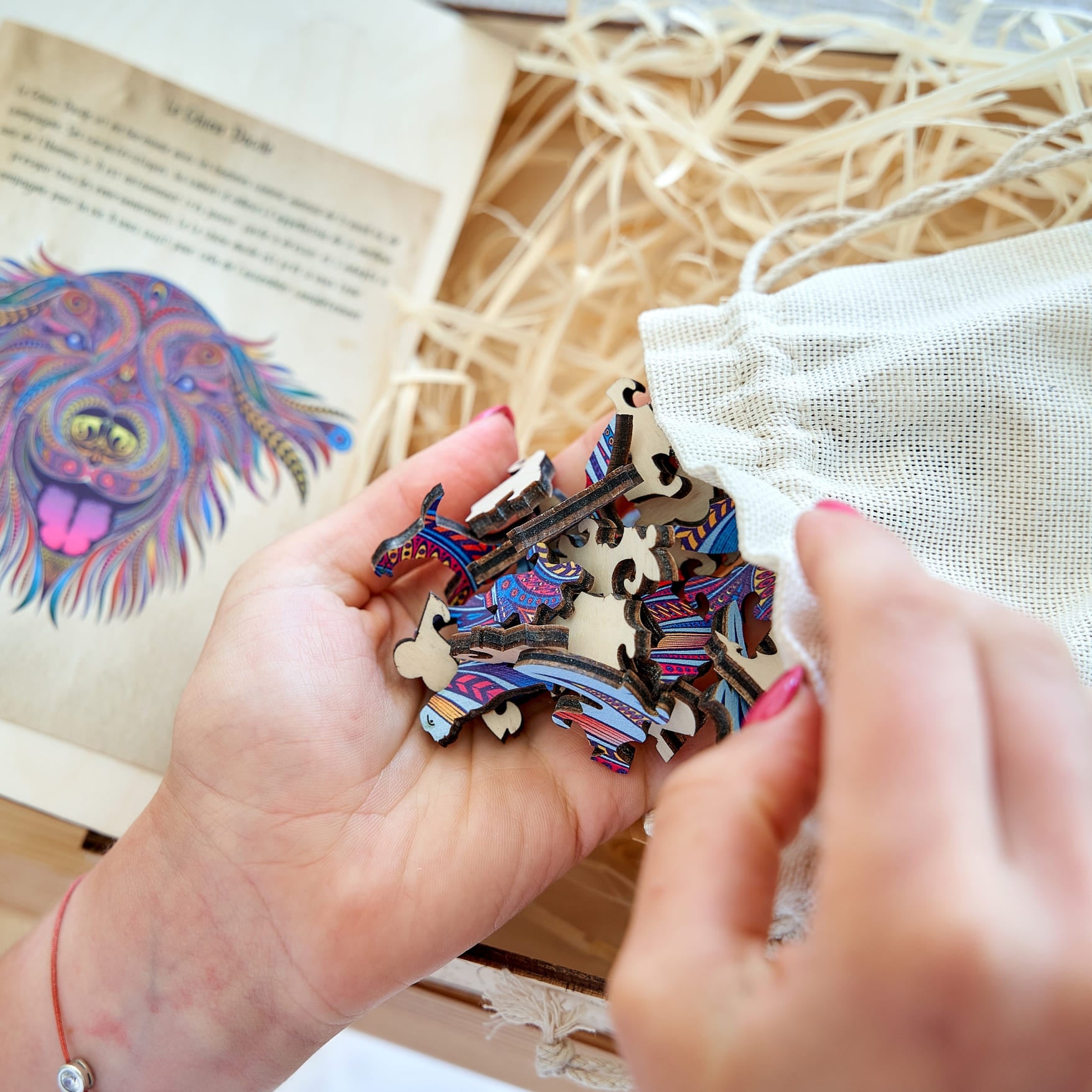Faithful Dog Wooden Puzzle
