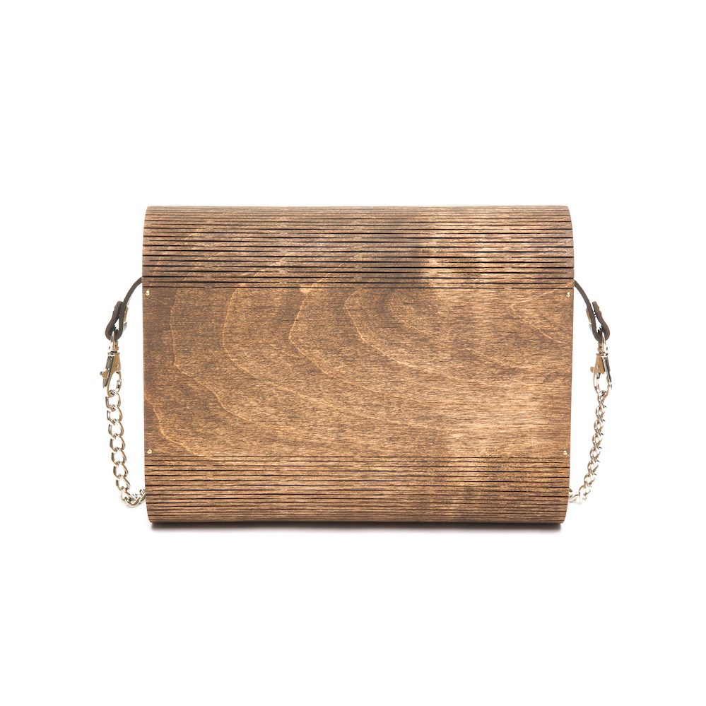 Flora wooden handbag