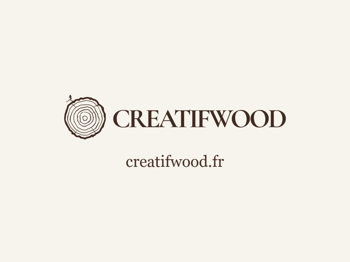 Logo Creatifwood 2026 – creatifwood.fr