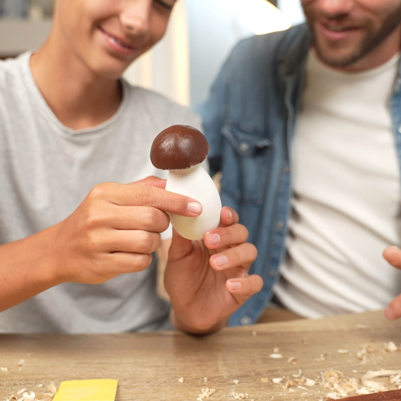 Mushrooms Wood Carving Kit for Beginners
