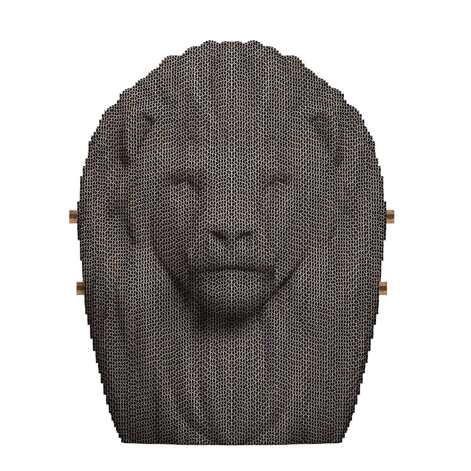 Lion 3D cardboard puzzle-sculpture