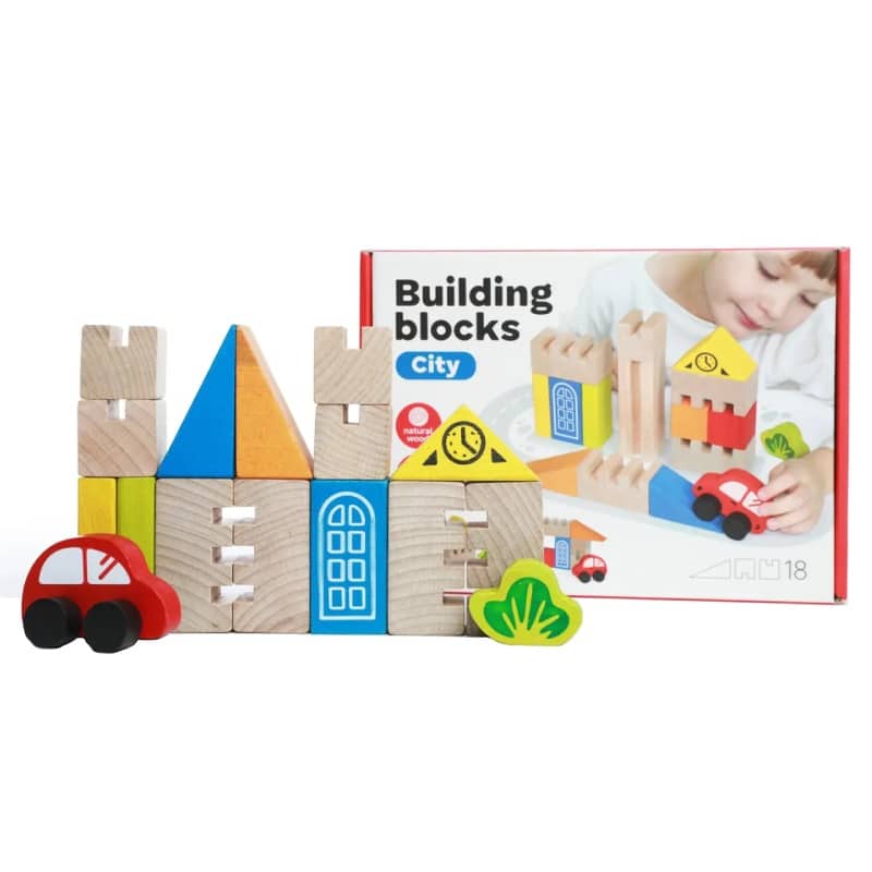 Blocs de construction City 18 pièces