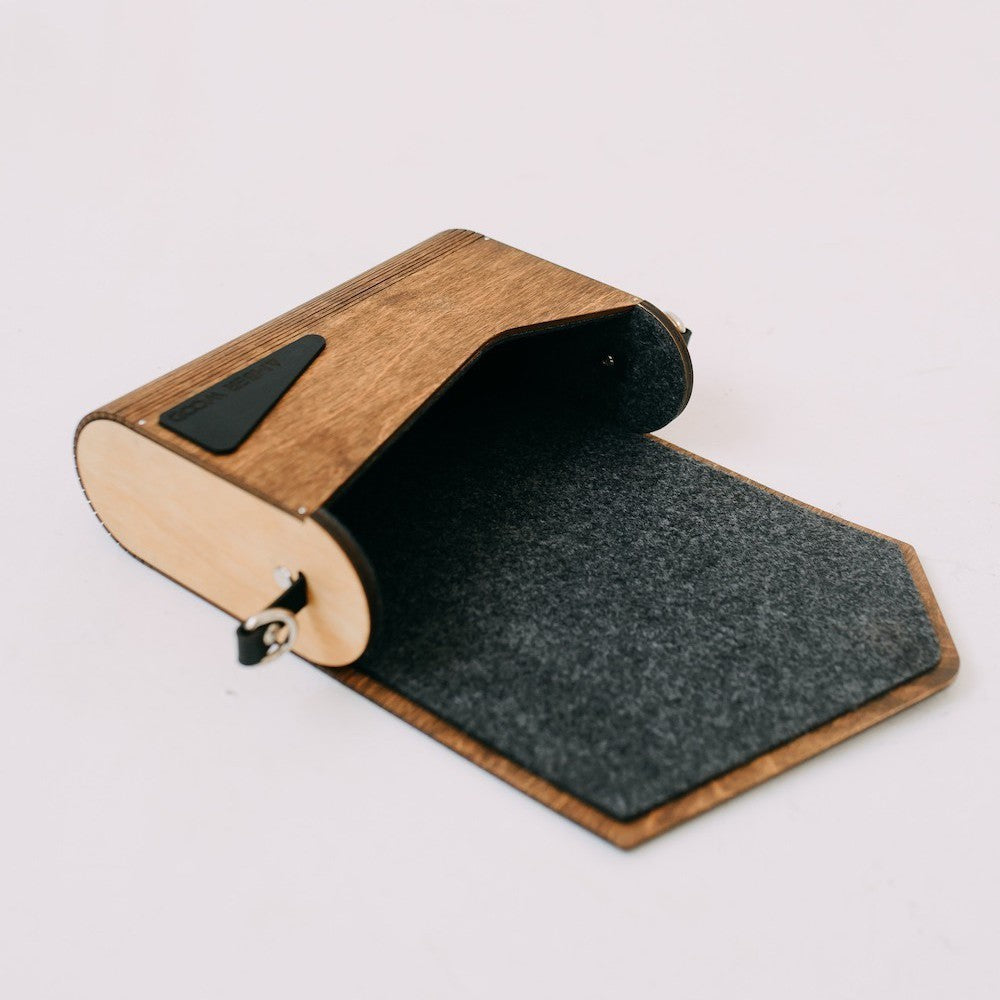 Mia wooden handbag