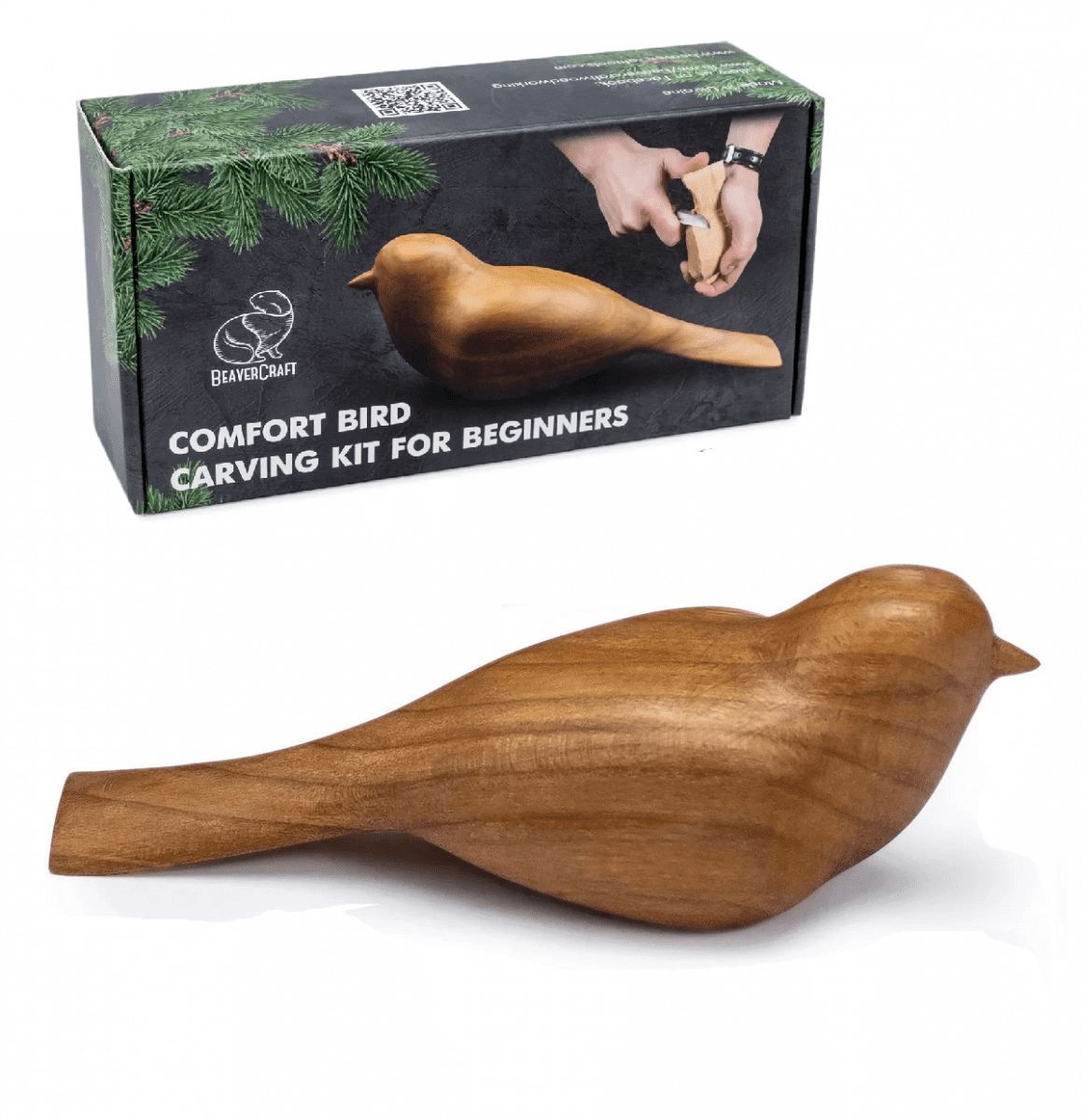 Wood Carving Kit for Beginners – Bird