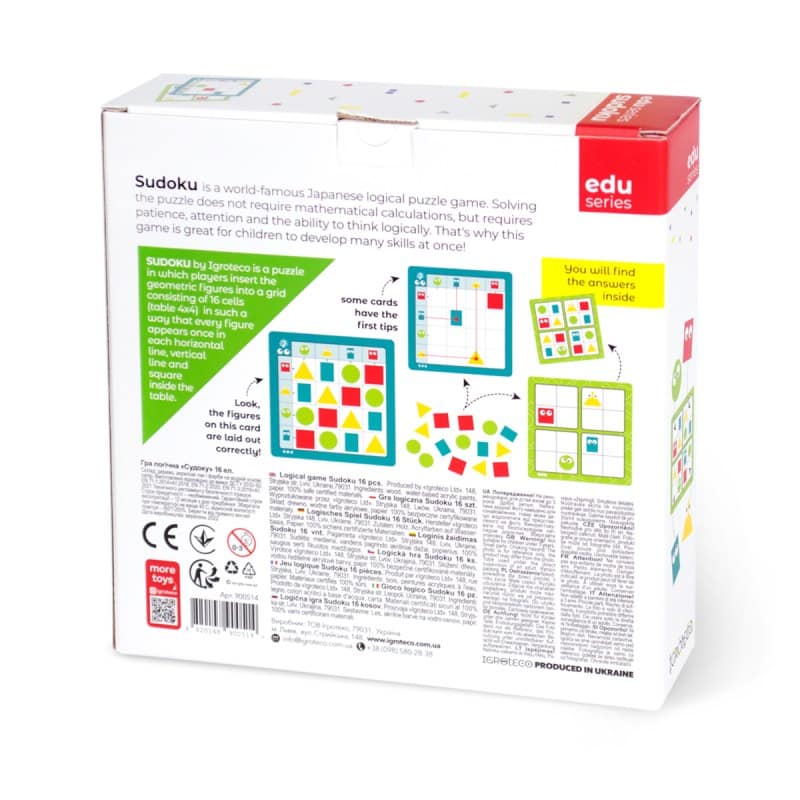 Jeu logique Sudoku