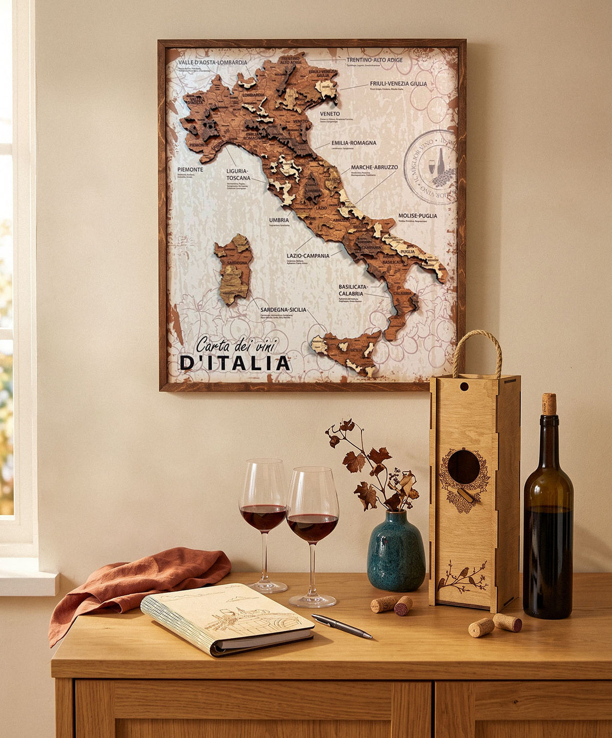 Cadeau autour du vin