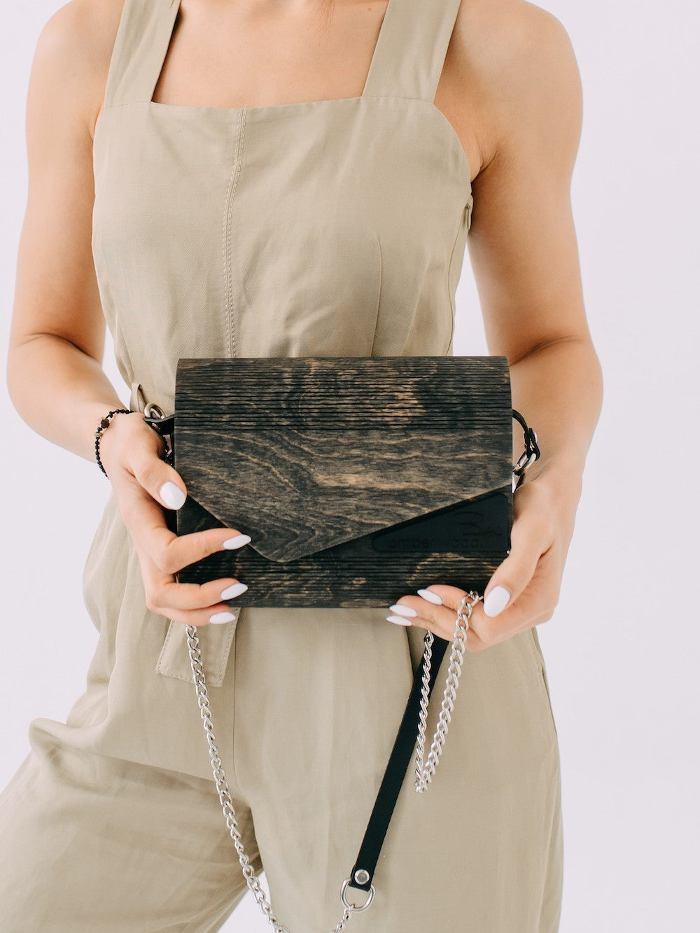 Olivia wooden handbag