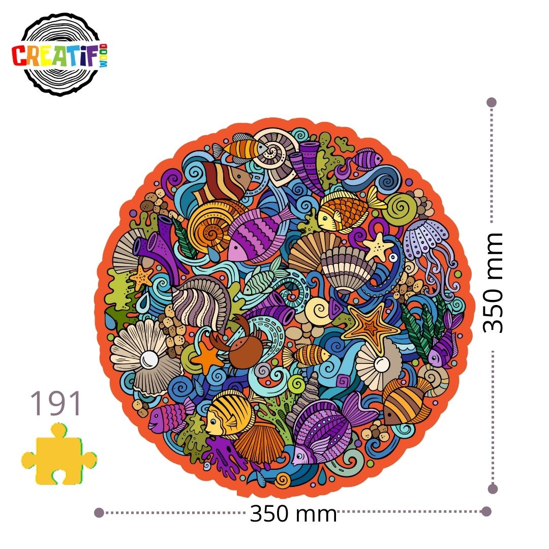 Planet Marina Wooden Puzzle