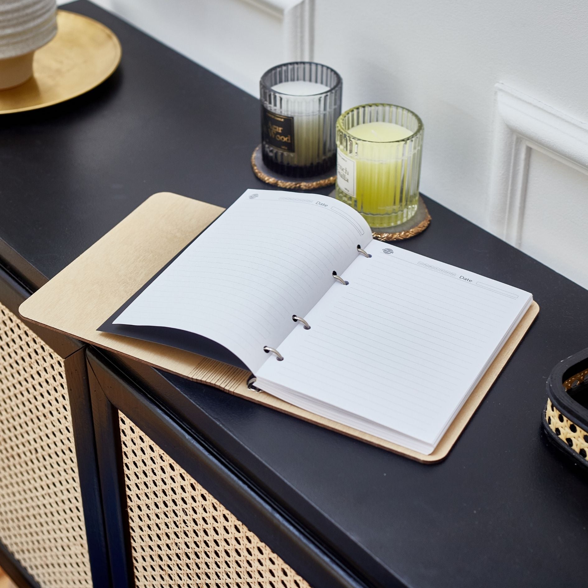Wooden notebook Vineyard