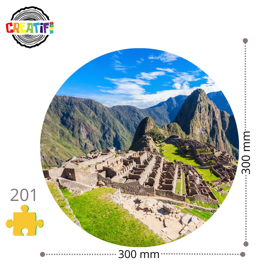 Machu Picchu Wooden Puzzle