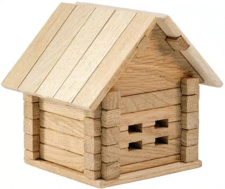 Money Box Wooden Construction Set, 37 pieces