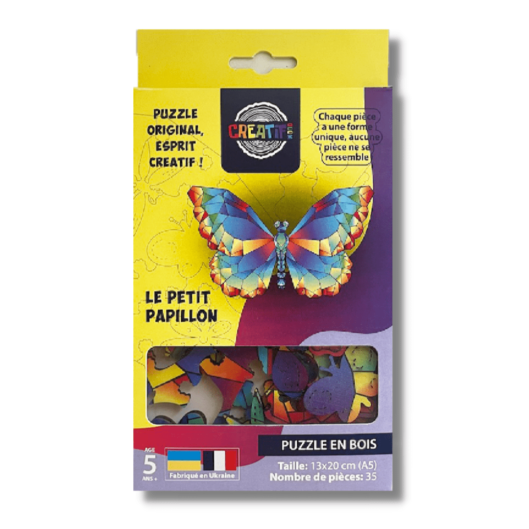 The Little Butterfly Wooden Puzzle