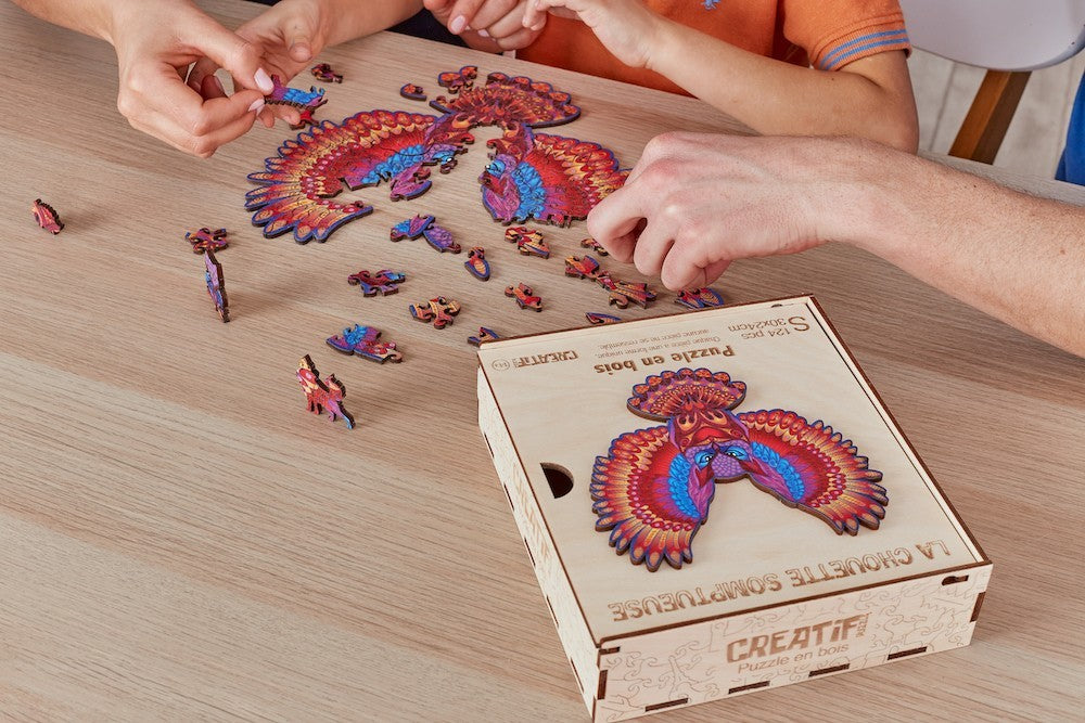 Sumptuous Owl Wooden Puzzle