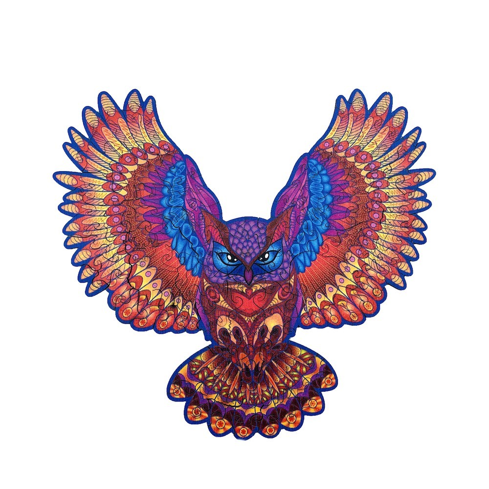 Sumptuous Owl Wooden Puzzle