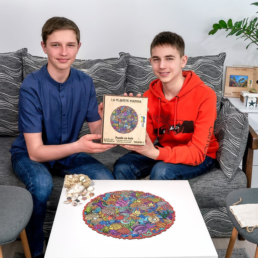 Planet Marina Wooden Puzzle