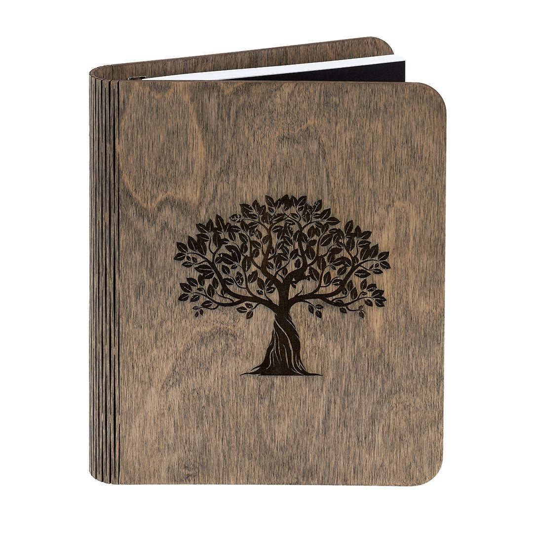 Tree of Life wooden notebook