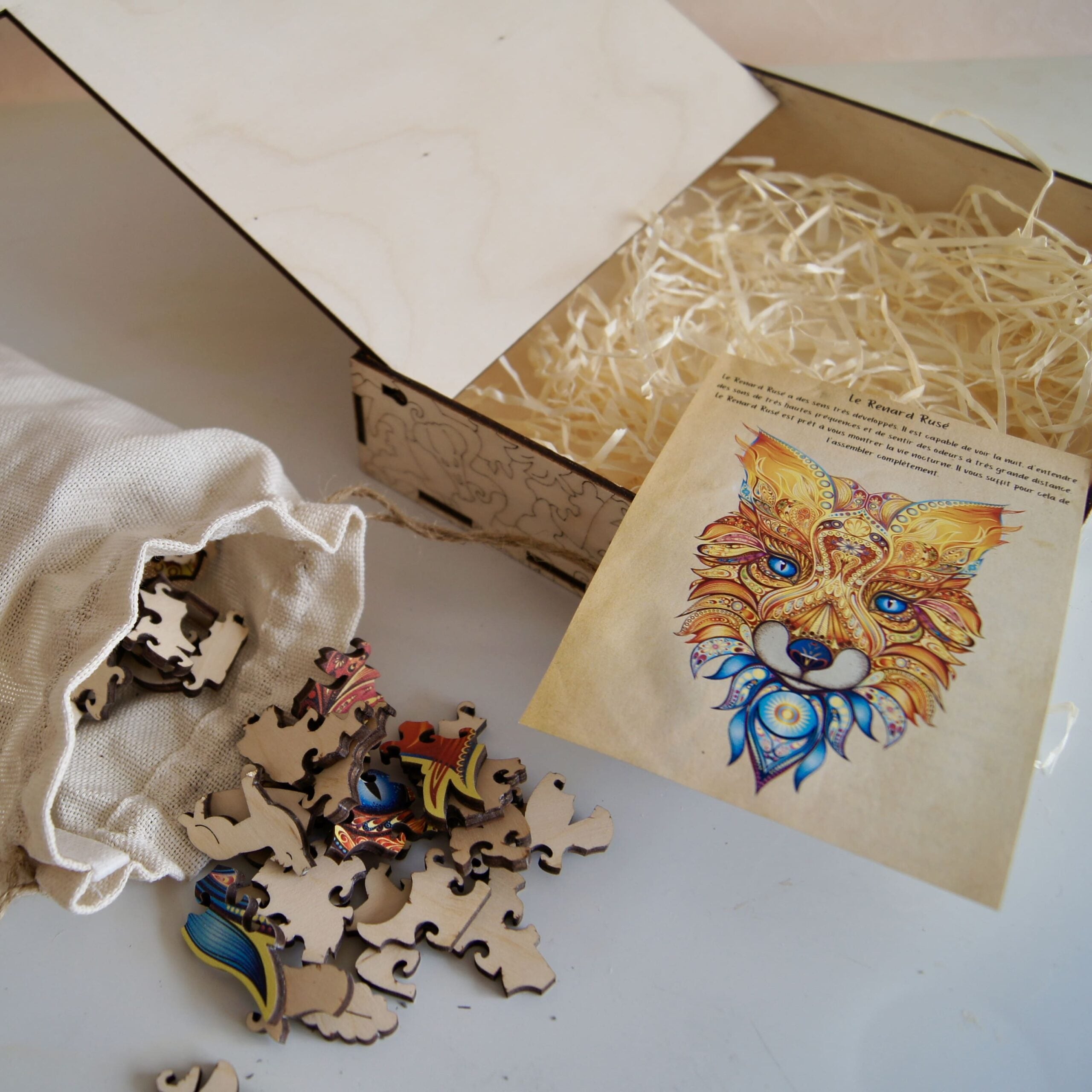 Sly Fox Wooden Puzzle