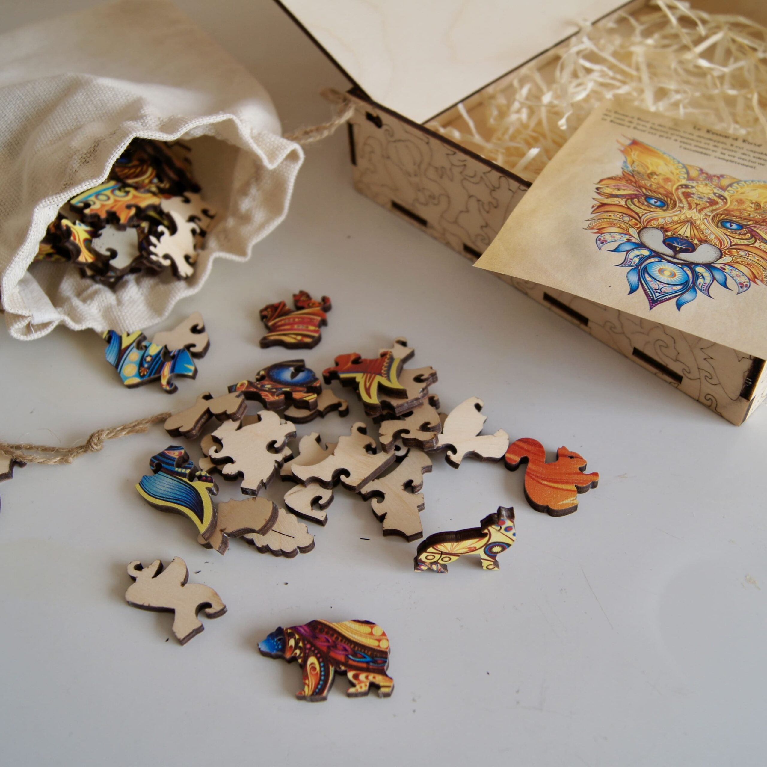 Sly Fox Wooden Puzzle