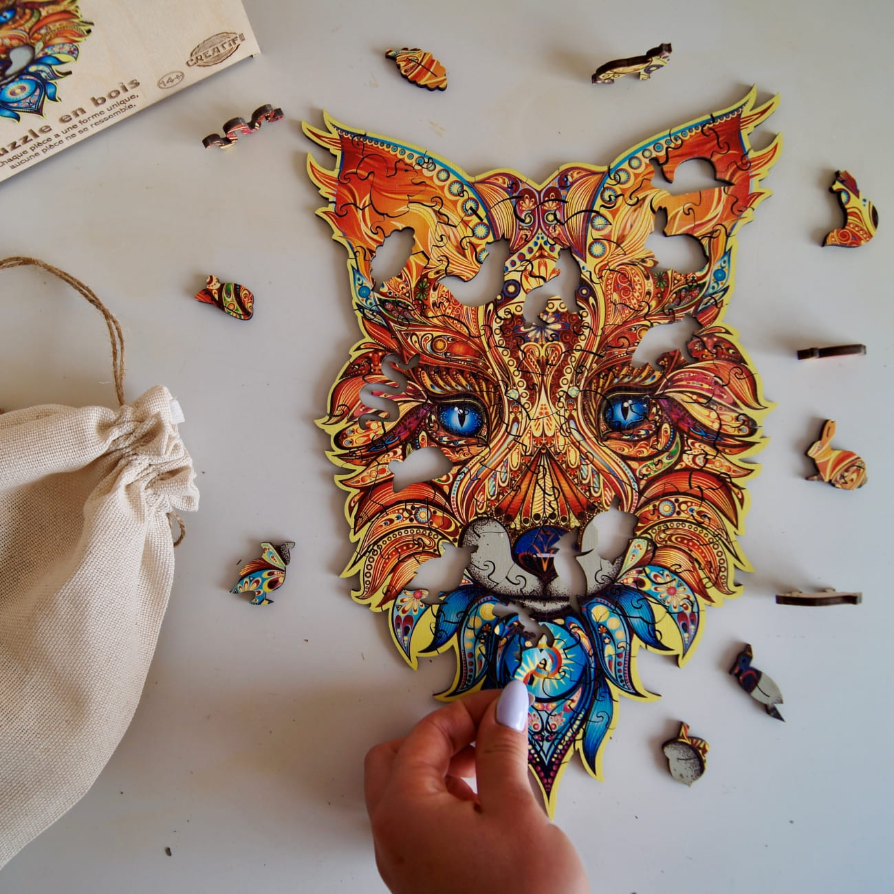 Sly Fox Wooden Puzzle