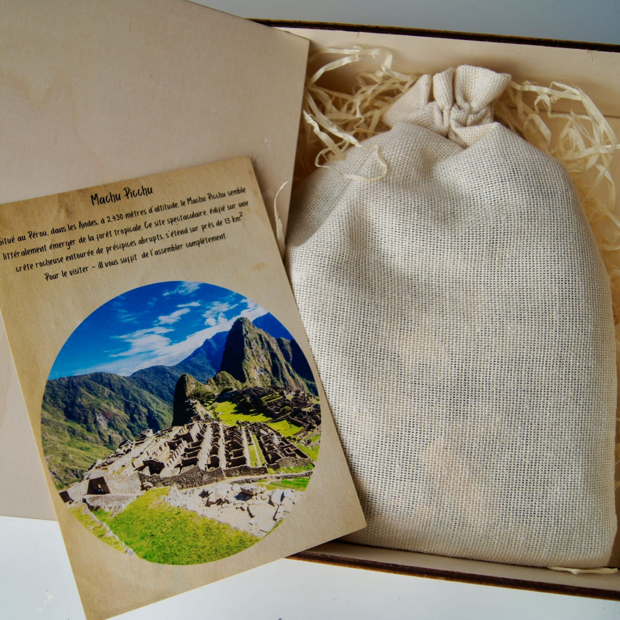 Machu Picchu Wooden Puzzle