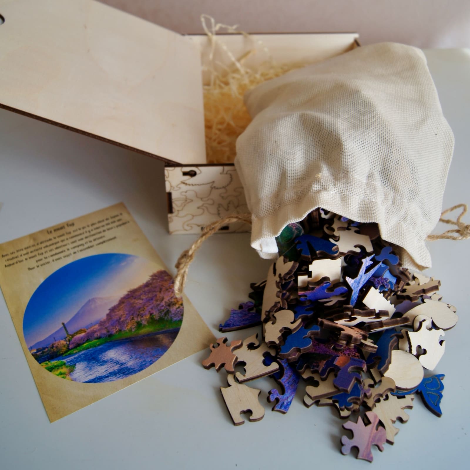 Mount Fuji Wooden Puzzle