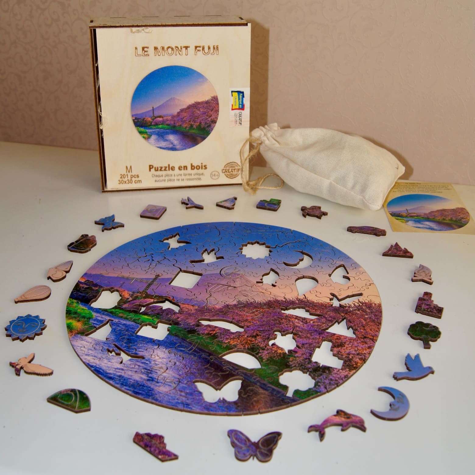 Mount Fuji Wooden Puzzle