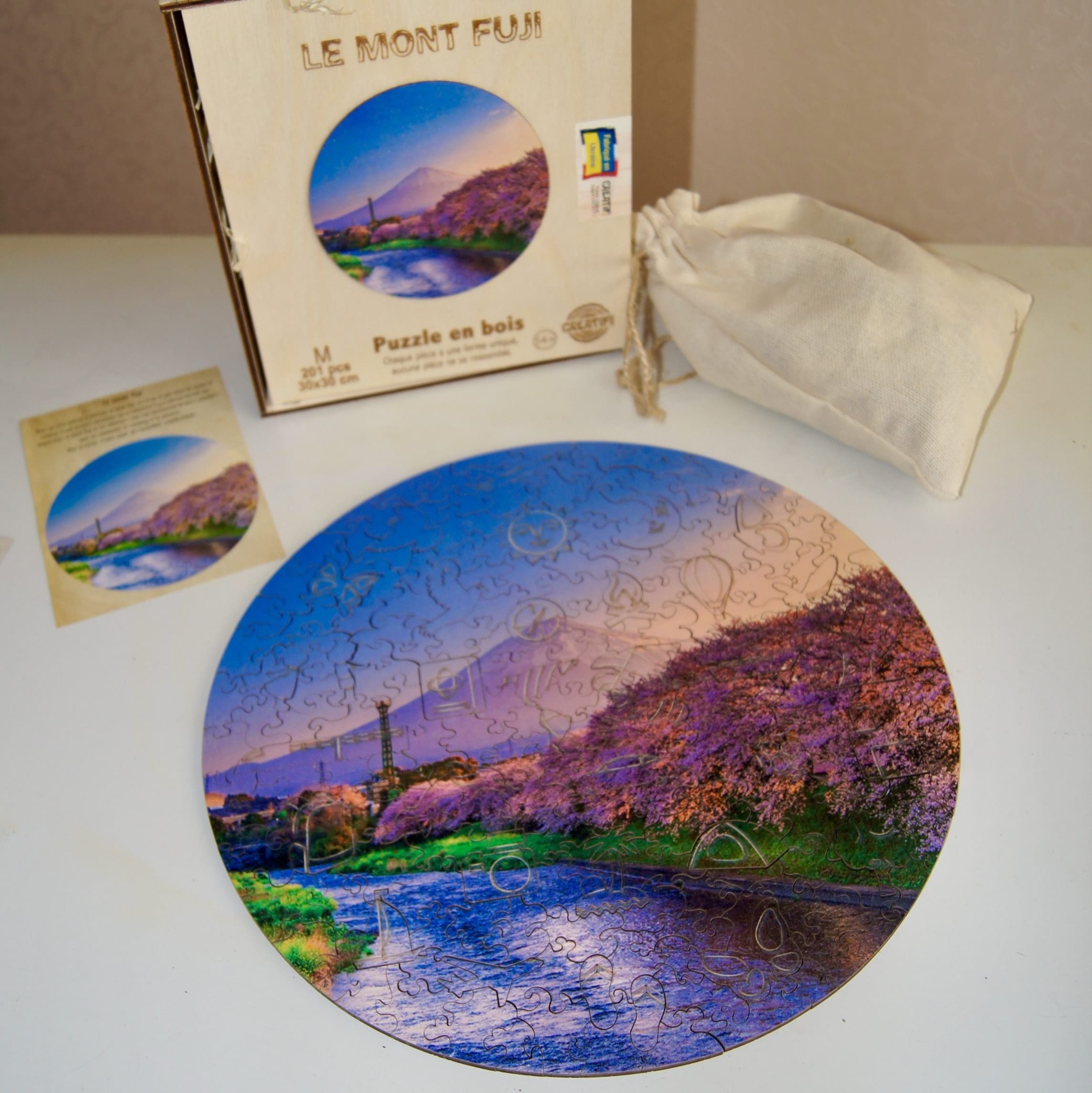 Mount Fuji Wooden Puzzle