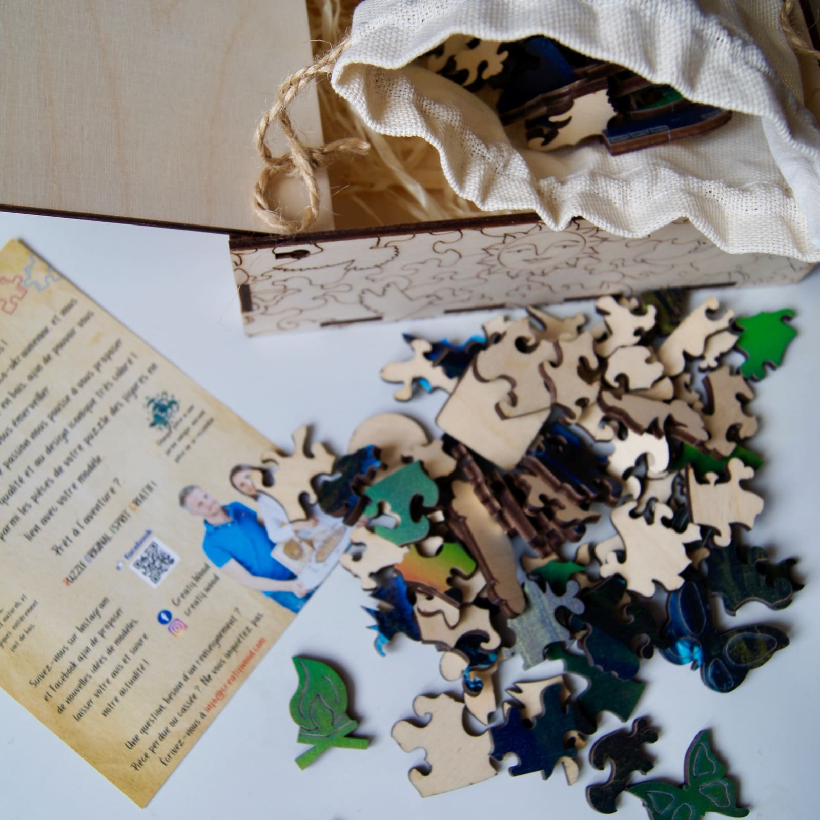 Northern Lights Wooden Puzzle